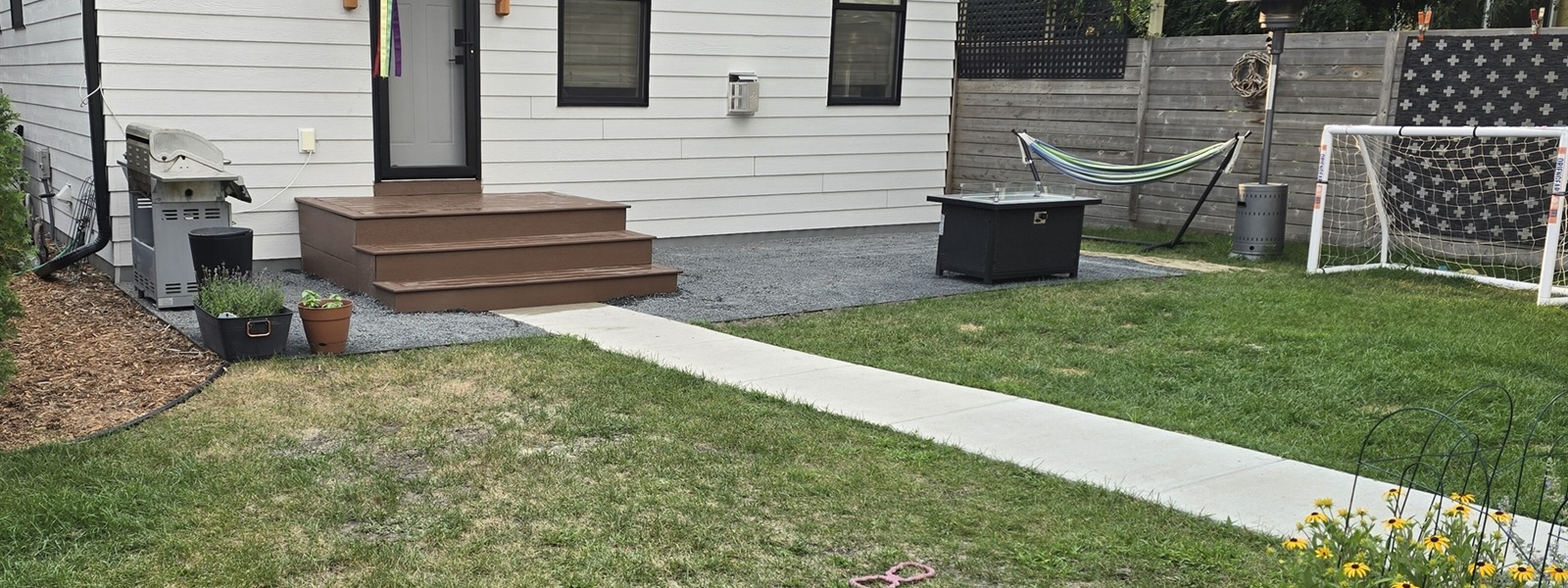 Minneapolis Entry Stoop & Compacted Gravel Patio Installation Project