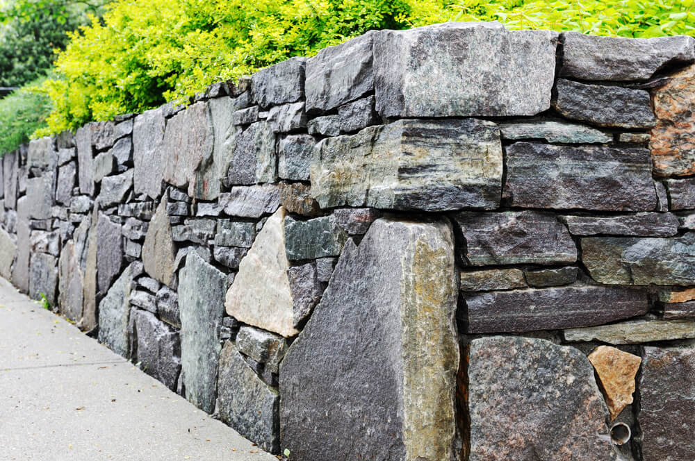 stone retaining walls